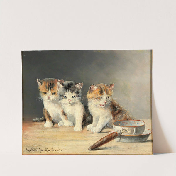 Three Kittens by Moritz Müller