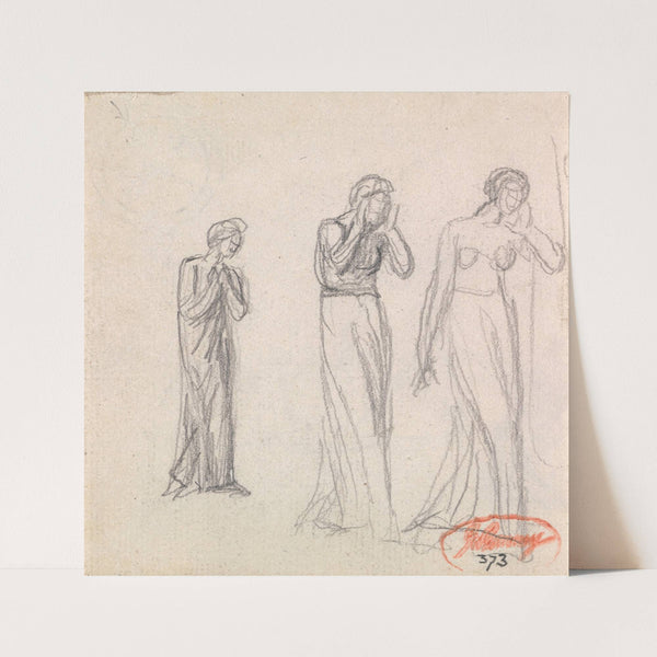 Three Lamenting Women by George Romney