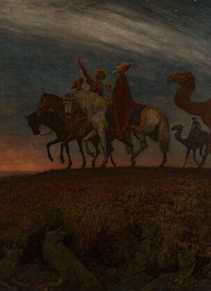 Three Magi on the way to Bethlehem (1906)