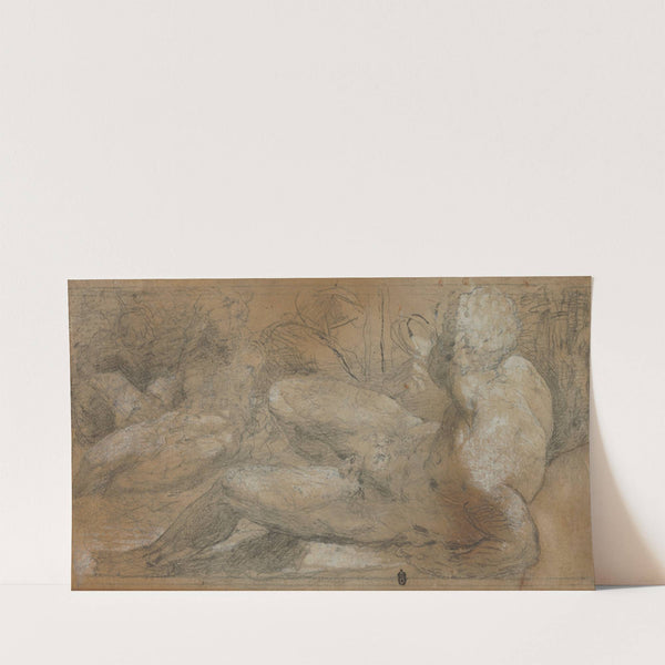 Three Male Nudes (c. 1540-47) by Domenico Beccafumi