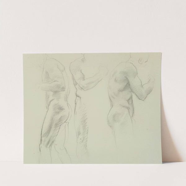 Three Male Studies by John Singer Sargent