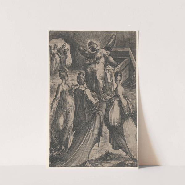 Three Maries at the Tomb by Jacques Bellange