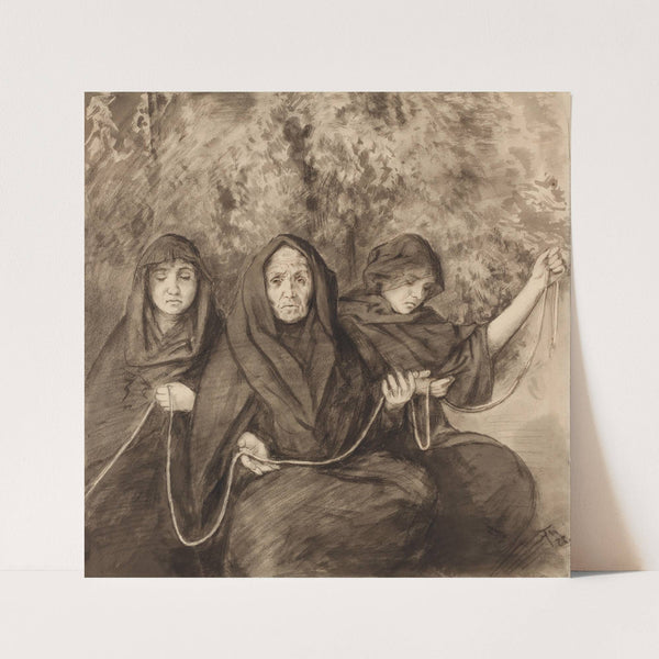 Three Norns (1877) by Hans Thoma