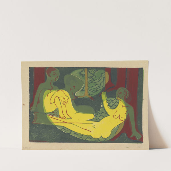 Three Nudes in the Forest (1933) by Ernst Ludwig Kirchner