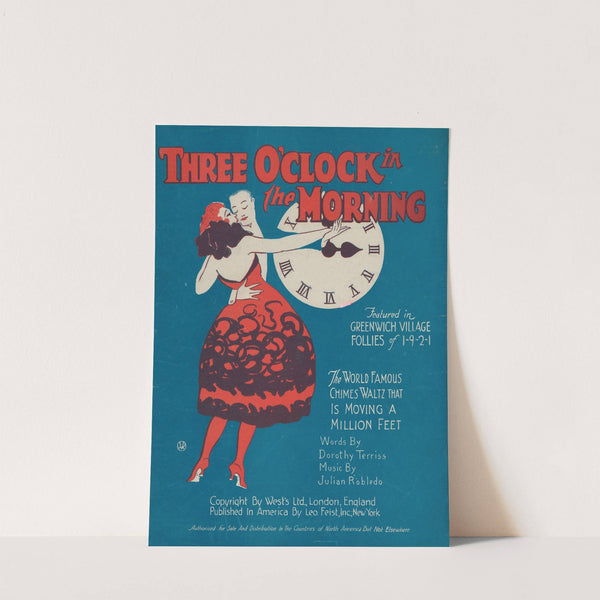 Three o’clock in the morning … music by Julian Robeldo (1922) by Leo Feist