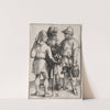 Three Peasants in Conversation (c. 1497) by Albrecht Dürer