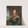 Three-Quarter Length Portrait Of The Major General Of The Imperial Russian Army Pavel Yakovlevich (Paul Andreas) Von Rennenkampff (Helmet, Livonia 1790–1857 Saint Petersburg) by Leopold Fertbauer
