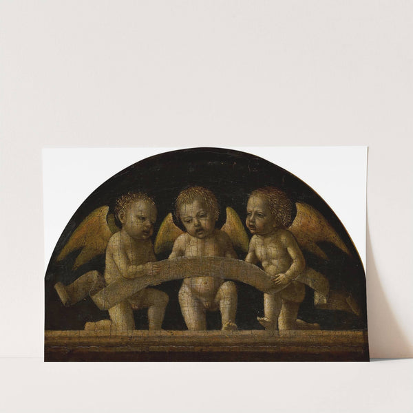 Three singing angels by Ambrogio Bergognone