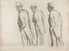 Three Studies of Ludovic Halévy Standing II