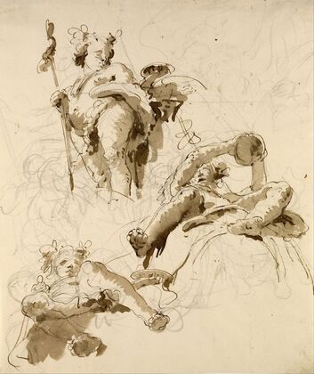 Three Studies of the God Bacchus