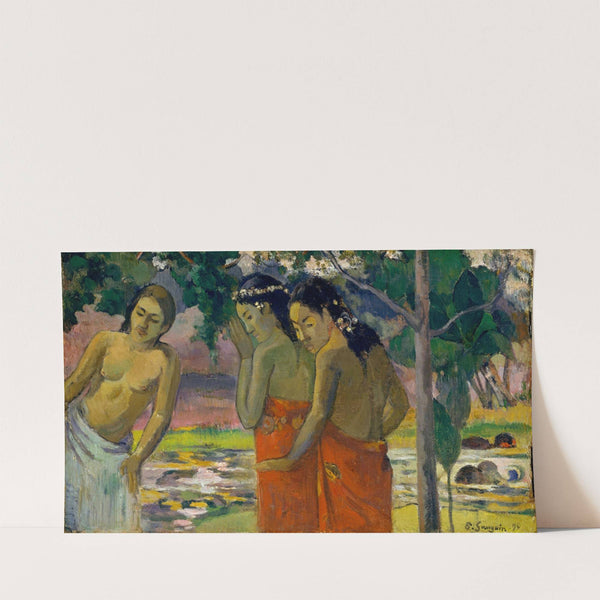 Three Tahitian Women (1896) by Paul Gauguin