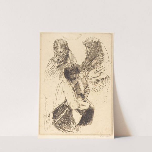 Three Veiled Women (Trois femmes voilées) (1899) by Albert Besnard