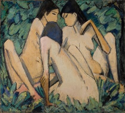 Three Women in a Wood — size preview