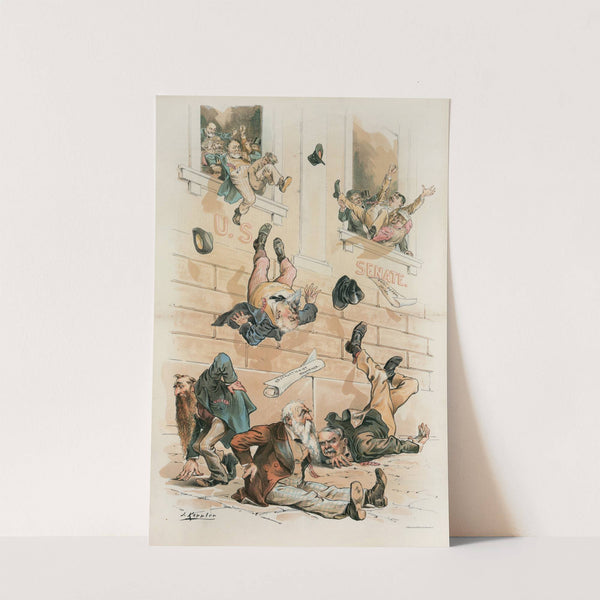 Throw 'em out! by Joseph Ferdinand Keppler