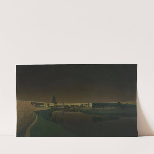 Thunderstorm over Sint (1904-1905) by Valerius De Saedeleer