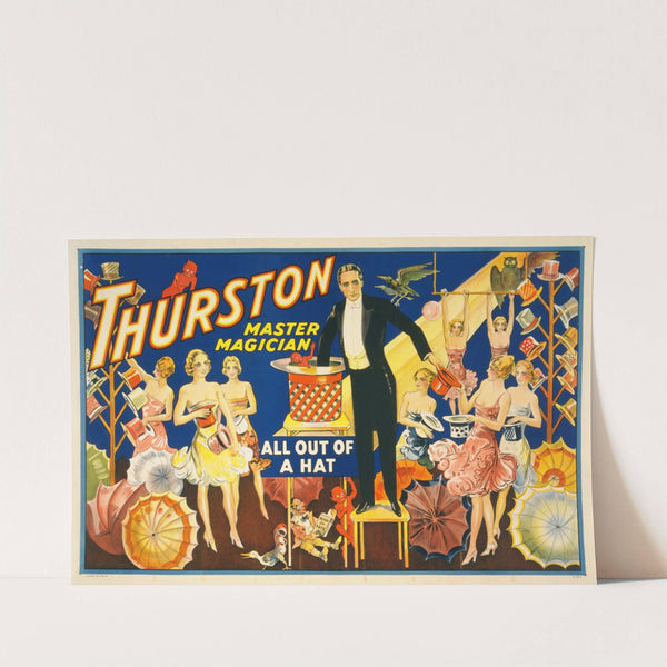 Thurston, master magician all out of a hat. by Anonymous