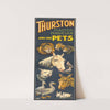Thurston, master magician and his pets (1898) by The Otis Lithograph Co.
