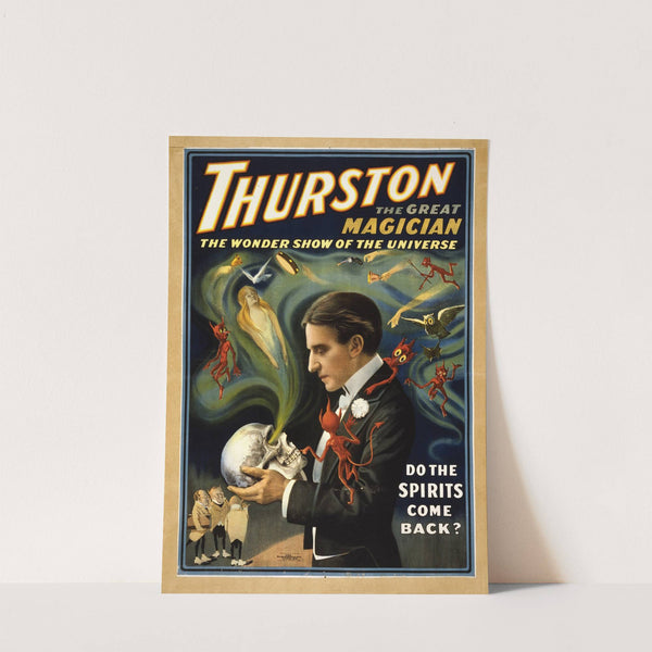 Thurston the great magician the wonder show of the universe. (1915) by Donaldson Lith. Co
