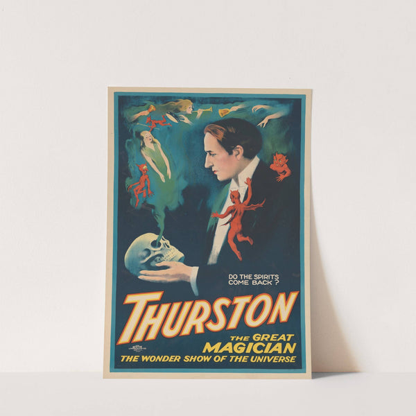Thurston the great magician the wonder show of the universe. (1914) by The Otis Lithograph Co.
