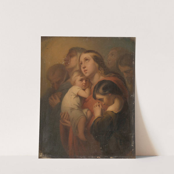 Thy kingdom come (1851) by Antonie F. Zürcher