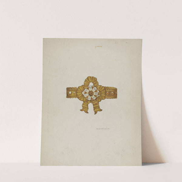 Tie-back by Helen Bronson