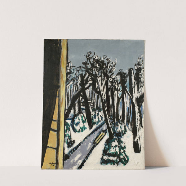 Tiergarten im Winter (1937) by Max Beckmann