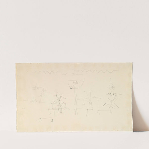 Tiergarten (1928) by Paul Klee