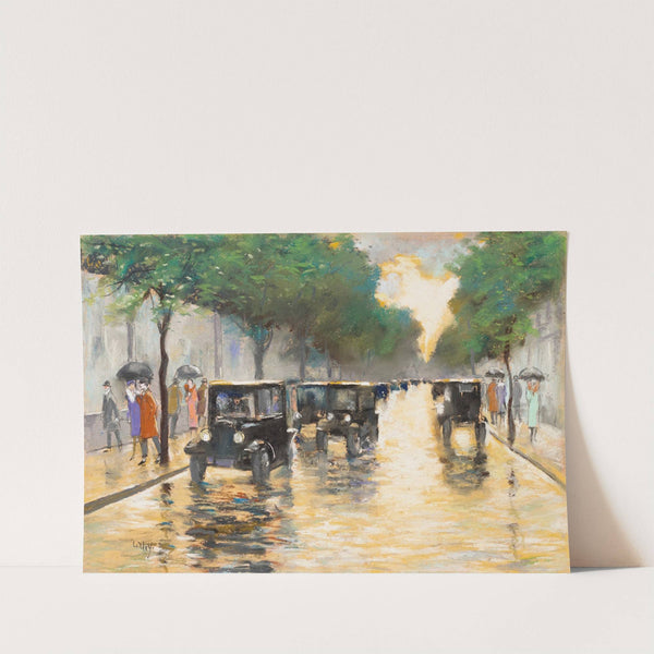 Tiergartenstrasse, Berlin by Lesser Ury