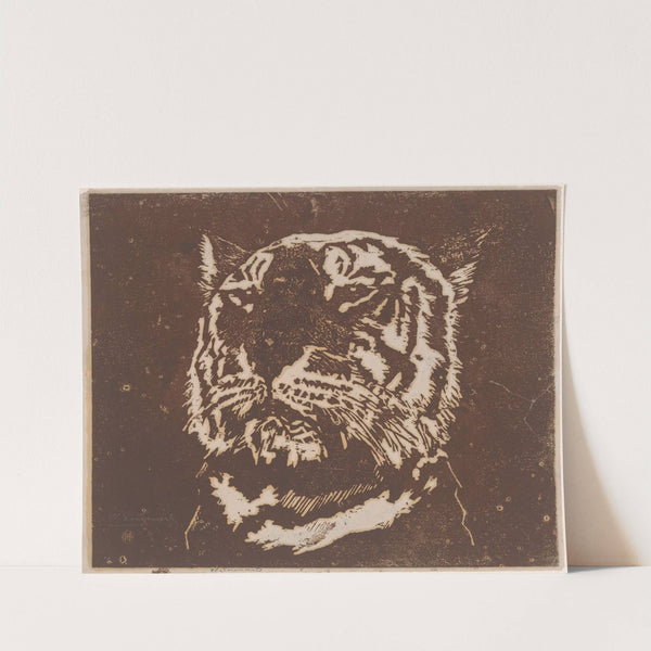 Tiger (1890) by Henri-Charles Guérard