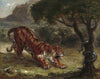 Tiger and Snake (1862)
