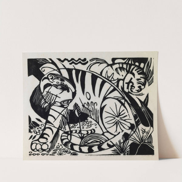 Tiger (1912) by Franz Marc