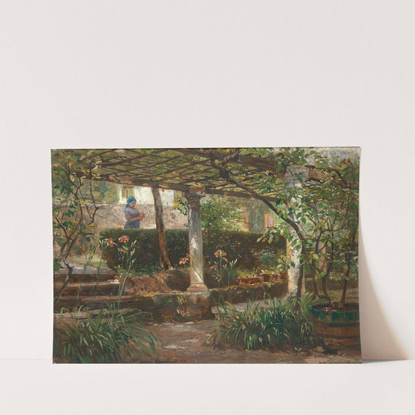 Tiger lilys on southern terrace by Hugo Charlemont