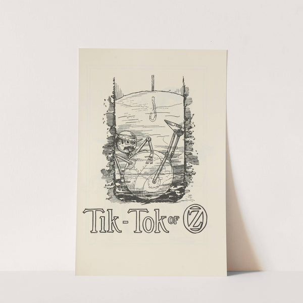Tik-Tok of Oz Pl.02 by John Rea Neill