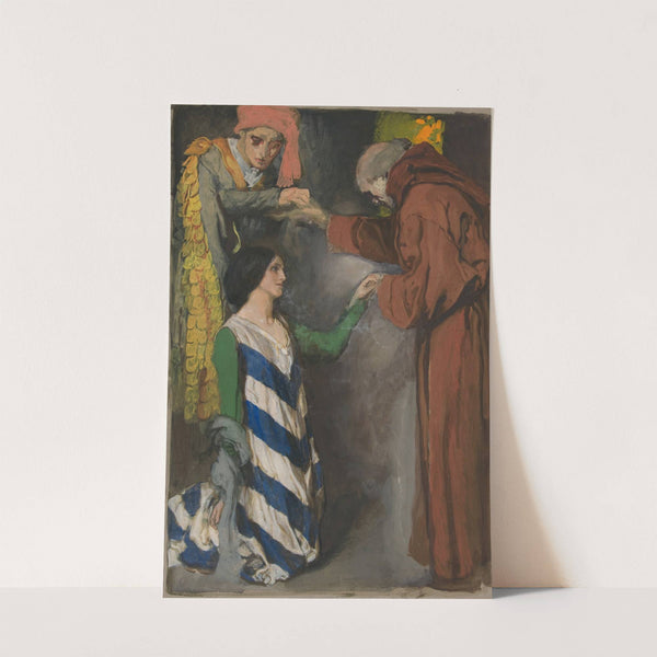 Till holy church incorporate two as one – Act II, Scene VI, Romeo and Juliet by Edwin Austin Abbey