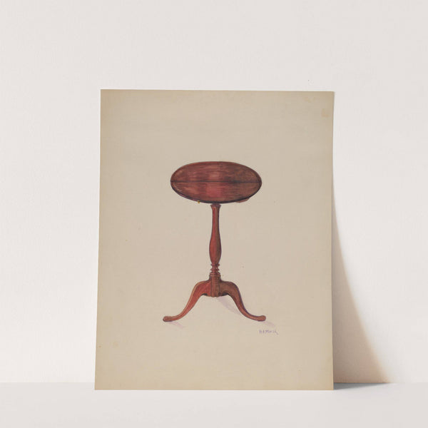 Tilt Top Table by Herbert Marsh