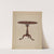 Tilt-top Table by Rolland Livingstone