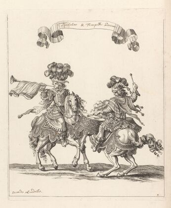 Timbalier et Trompette Persans (1670)