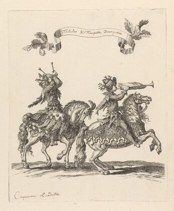 Timballier et trompette Amériquains (1670)