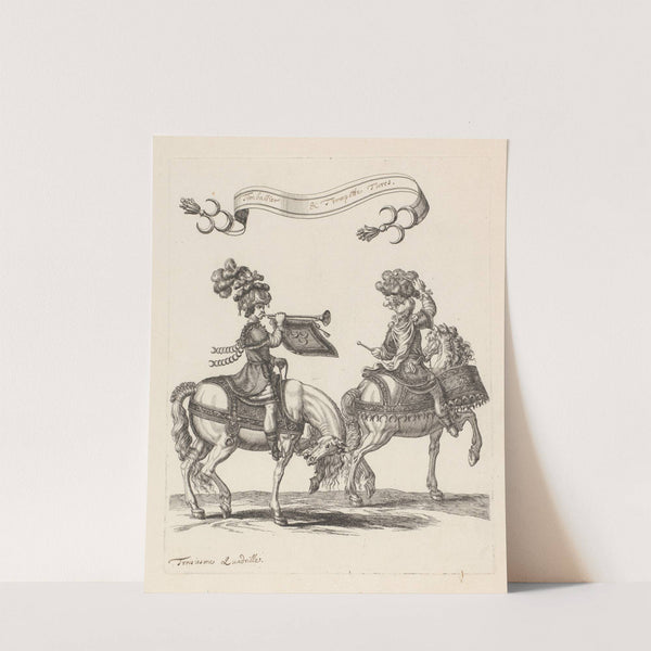 Timballier & Trompette Turcs (1670) by François Chauveau