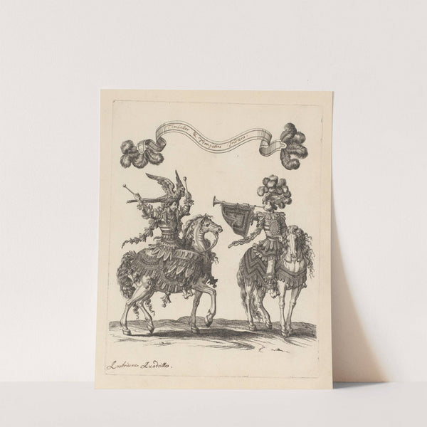 Timballier & Trompettes Indiens (1670) by François Chauveau