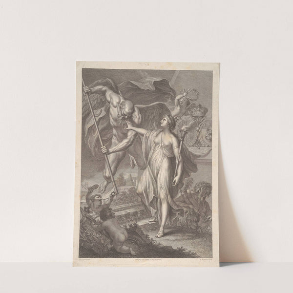 Time and Beauty (1780) by Giovanni Battista Cipriani