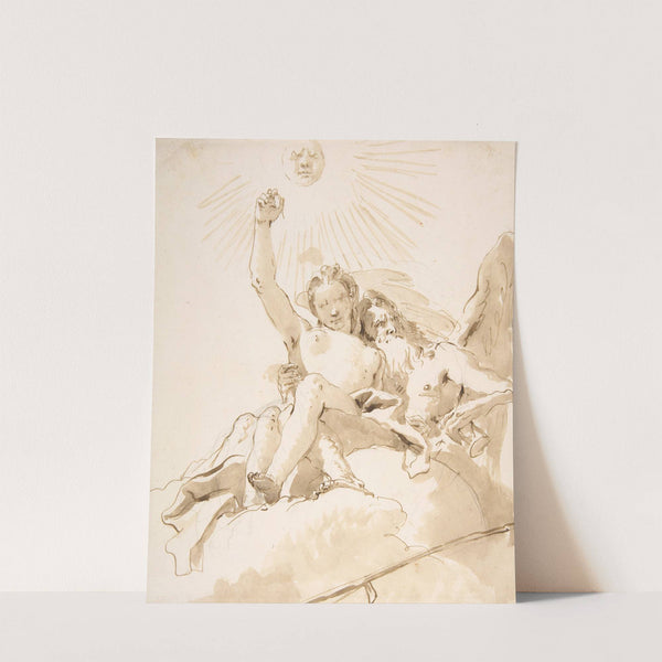 Time and Truth.. (1696–1770) by Giovanni Battista Tiepolo