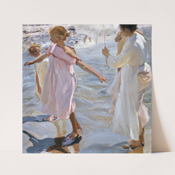 Time for a Bathe, Valencia by Joaquín Sorolla