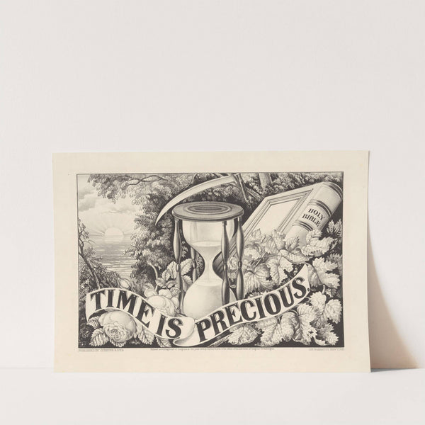 Time is precious (1872) by Currier & Ives.