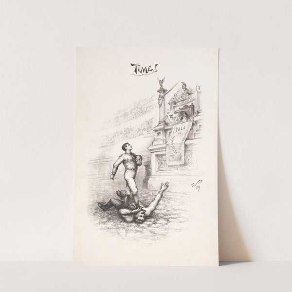 Time!; Yale vs. Princeton by Thomas Nast