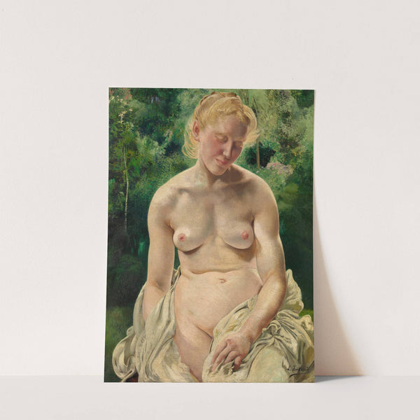 Timidity by Léon Frédéric