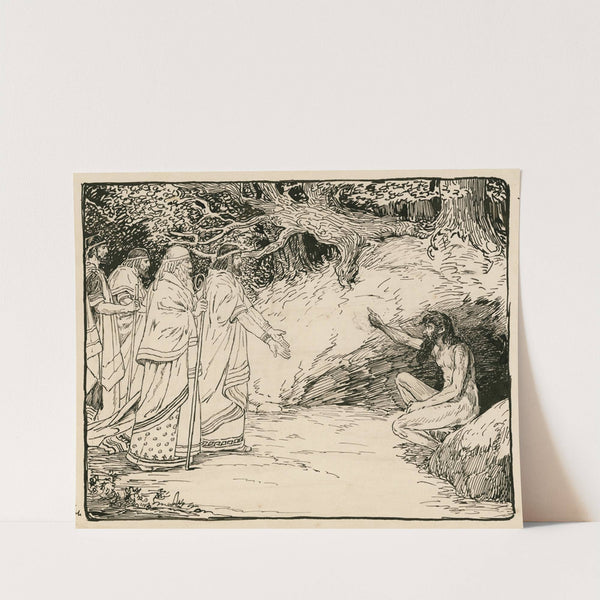 Timon of Athens (1917-1918) by Louis Rhead