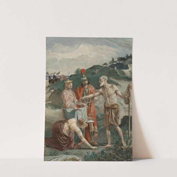 Timon of Athens, act 4, scene 3 (1893) by Alexandre Bida