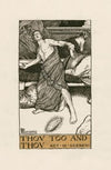 Timon of Athens; Thou too and thou Act III Scene VI (1900)