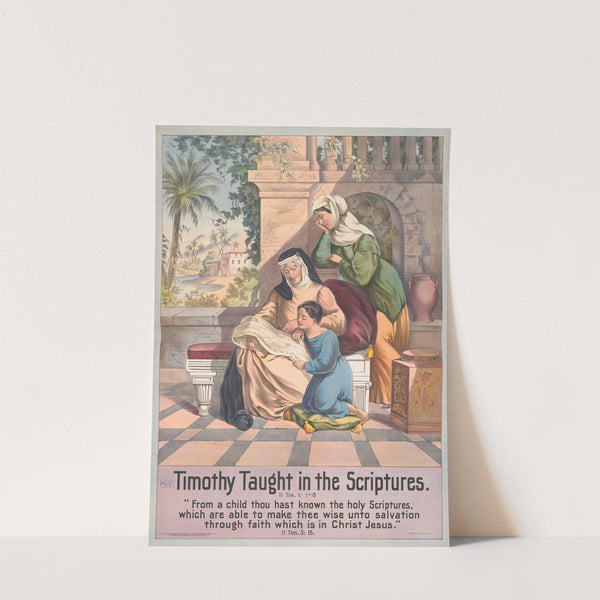 Timothy taught in the scriptures (1905) by Stecher Litho. Co